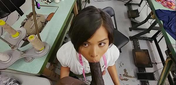  Milcah Halili craves for a giant black cock